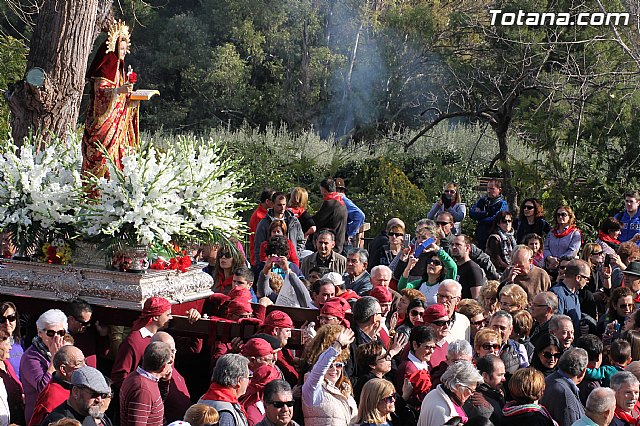 Romera Santa Eulalia. 7 enero 2014. Llegada a La Santa y Misa - 474