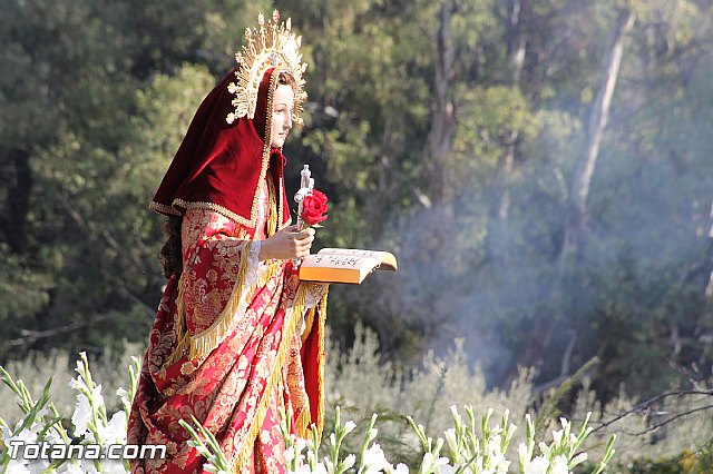 Romera Santa Eulalia. 7 enero 2014. Llegada a La Santa y Misa - 475
