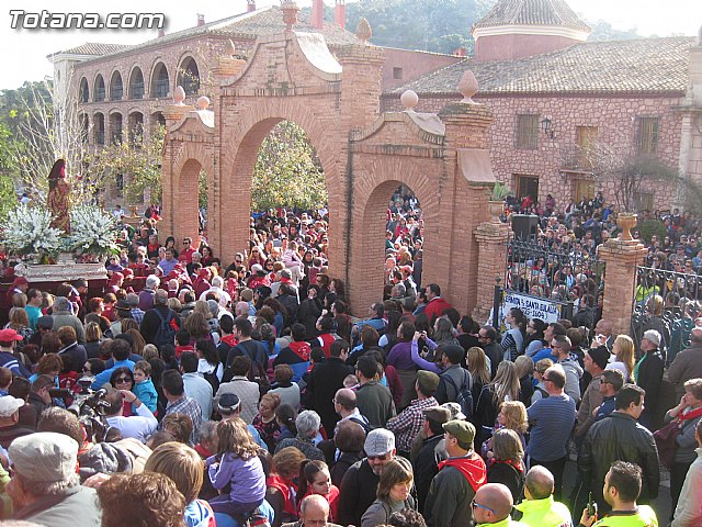 Romera Santa Eulalia. 7 enero 2014. Llegada a La Santa y Misa - 481