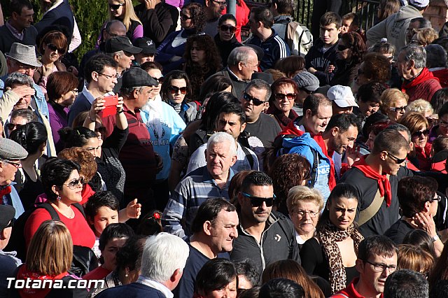 Romera Santa Eulalia. 7 enero 2014. Llegada a La Santa y Misa - 483