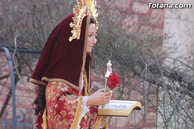 Romera Santa Eulalia. 7 enero 2014. Llegada a La Santa y Misa - 492