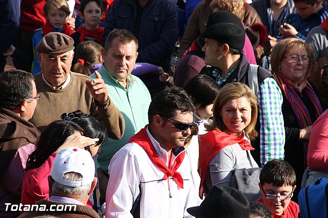 Romera Santa Eulalia. 7 enero 2014. Llegada a La Santa y Misa - 496