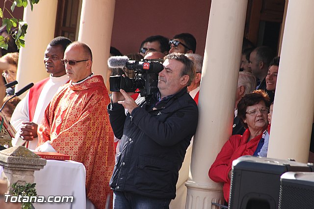 Romera Santa Eulalia. 7 enero 2014. Llegada a La Santa y Misa - 500