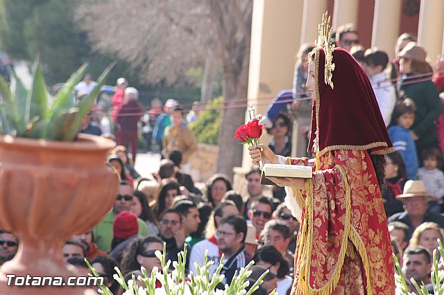 Romera Santa Eulalia. 7 enero 2014. Llegada a La Santa y Misa - 501