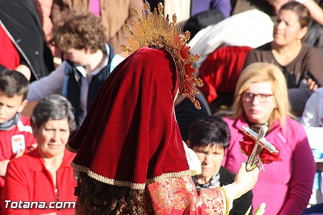 Romera Santa Eulalia. 7 enero 2014. Llegada a La Santa y Misa - 520