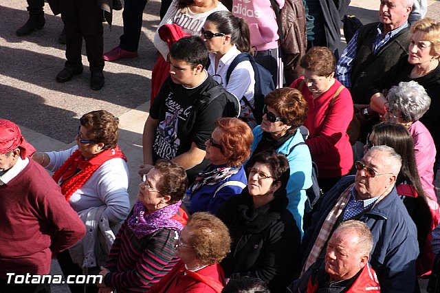 Romera Santa Eulalia. 7 enero 2014. Llegada a La Santa y Misa - 521