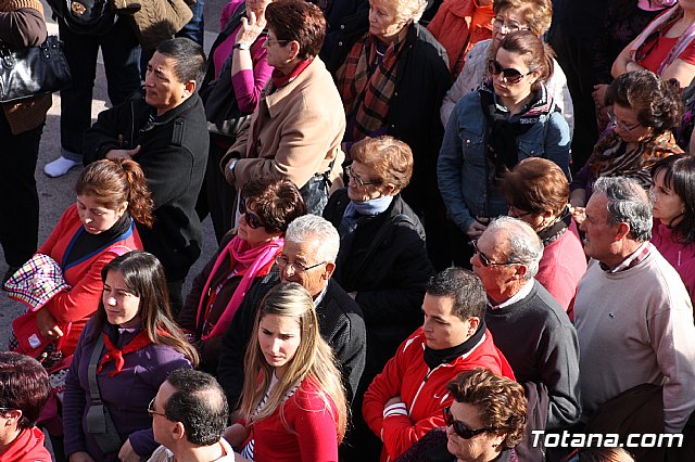 Romera Santa Eulalia. 7 enero 2014. Llegada a La Santa y Misa - 522
