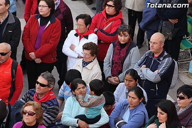 Romera Santa Eulalia. 7 enero 2014. Llegada a La Santa y Misa - 525