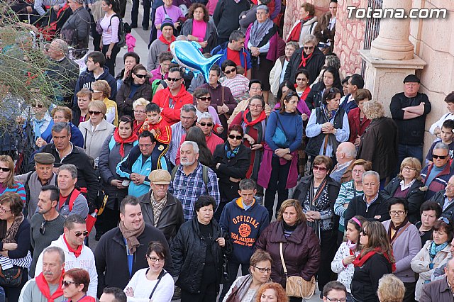 Romera Santa Eulalia. 7 enero 2014. Llegada a La Santa y Misa - 535