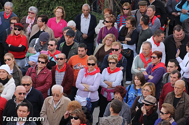 Romera Santa Eulalia. 7 enero 2014. Llegada a La Santa y Misa - 536