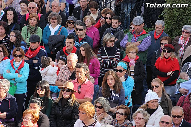 Romera Santa Eulalia. 7 enero 2014. Llegada a La Santa y Misa - 537