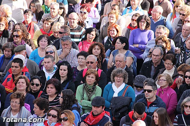 Romera Santa Eulalia. 7 enero 2014. Llegada a La Santa y Misa - 538