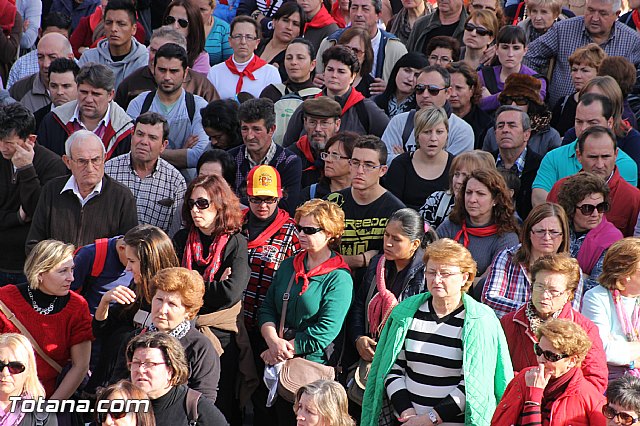 Romera Santa Eulalia. 7 enero 2014. Llegada a La Santa y Misa - 540