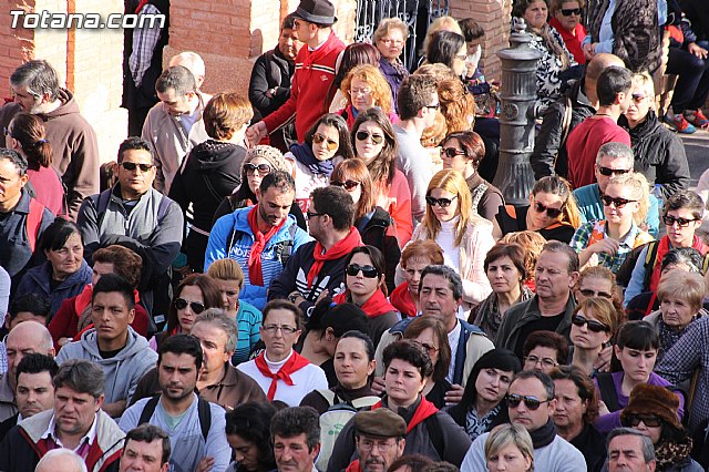 Romera Santa Eulalia. 7 enero 2014. Llegada a La Santa y Misa - 541