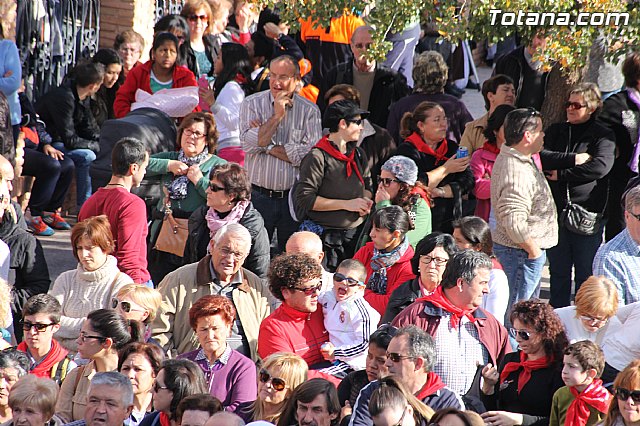 Romera Santa Eulalia. 7 enero 2014. Llegada a La Santa y Misa - 542