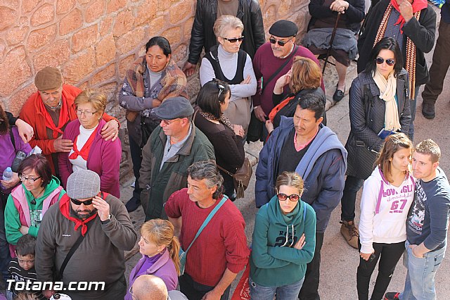 Romera Santa Eulalia. 7 enero 2014. Llegada a La Santa y Misa - 543