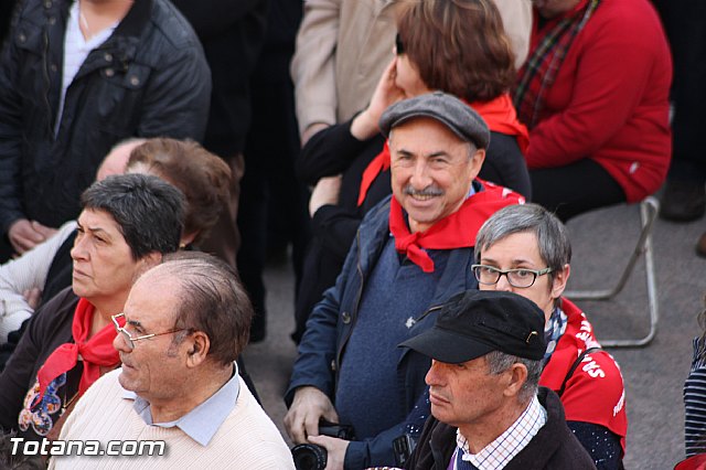 Romera Santa Eulalia. 7 enero 2014. Llegada a La Santa y Misa - 549