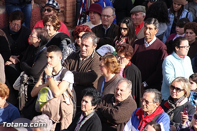 Romera Santa Eulalia. 7 enero 2014. Llegada a La Santa y Misa - 551