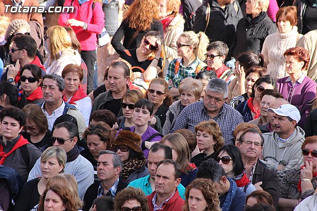 Romera Santa Eulalia. 7 enero 2014. Llegada a La Santa y Misa - 553