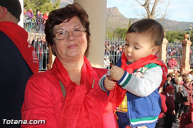 Romera Santa Eulalia. 7 enero 2014. Llegada a La Santa y Misa - 560