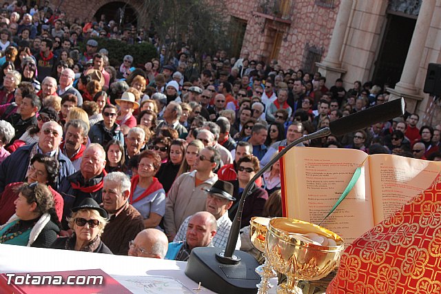 Romera Santa Eulalia. 7 enero 2014. Llegada a La Santa y Misa - 561