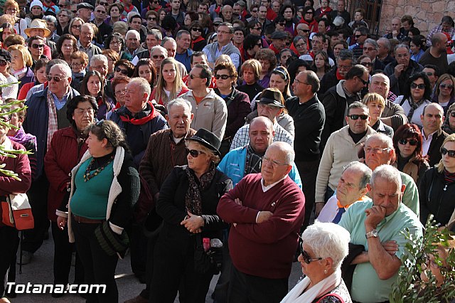 Romera Santa Eulalia. 7 enero 2014. Llegada a La Santa y Misa - 565