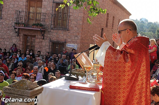 Romera Santa Eulalia. 7 enero 2014. Llegada a La Santa y Misa - 566
