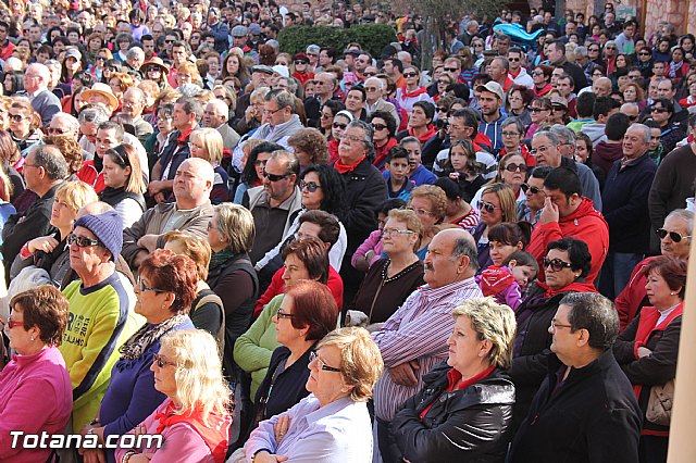 Romera Santa Eulalia. 7 enero 2014. Llegada a La Santa y Misa - 579