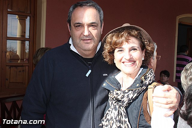 Romera Santa Eulalia. 7 enero 2014. Llegada a La Santa y Misa - 580