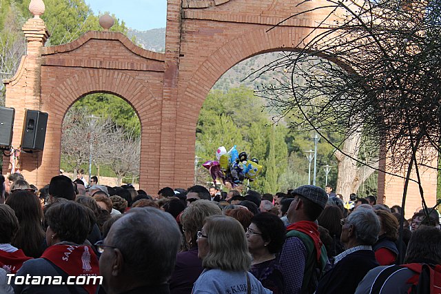 Romera Santa Eulalia. 7 enero 2014. Llegada a La Santa y Misa - 582
