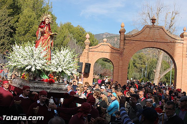 Romera Santa Eulalia. 7 enero 2014. Llegada a La Santa y Misa - 584