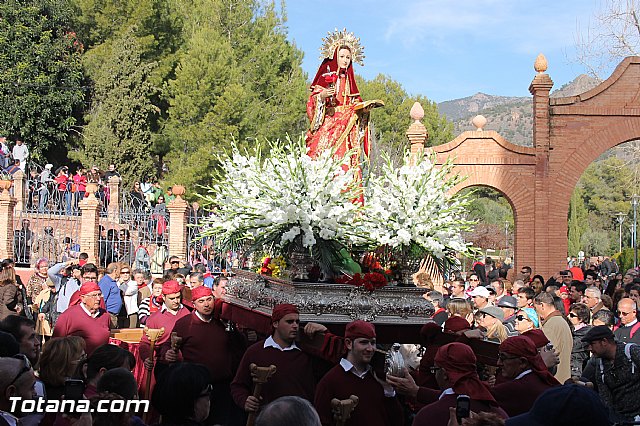Romera Santa Eulalia. 7 enero 2014. Llegada a La Santa y Misa - 585