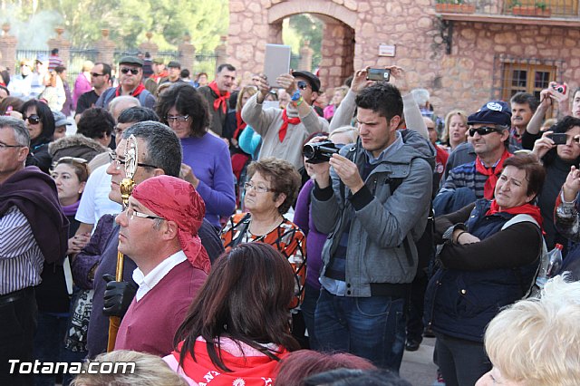 Romera Santa Eulalia. 7 enero 2014. Llegada a La Santa y Misa - 589