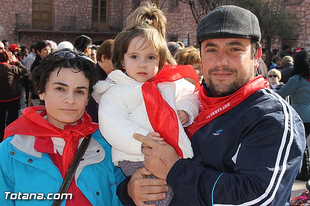 Romera Santa Eulalia. 7 enero 2014. Llegada a La Santa y Misa - 593