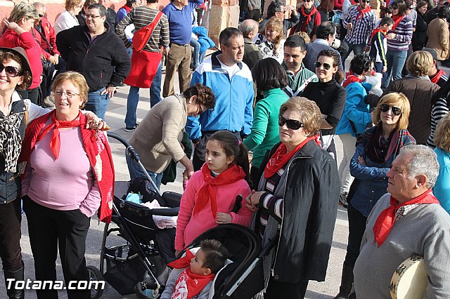 Romera Santa Eulalia. 7 enero 2014. Llegada a La Santa y Misa - 596