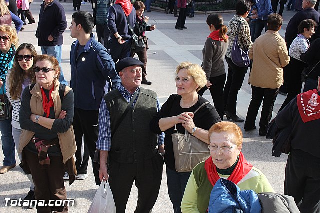 Romera Santa Eulalia. 7 enero 2014. Llegada a La Santa y Misa - 597