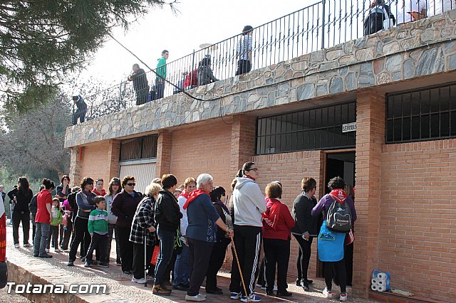 Romera Santa Eulalia. 7 enero 2014. Llegada a La Santa y Misa - 612