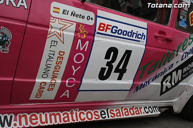 Verificaciones tcnicas. XXIX edicin del Rally 