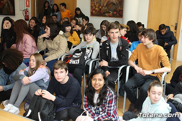 Recepcin institucional estudiantes franceses - 19