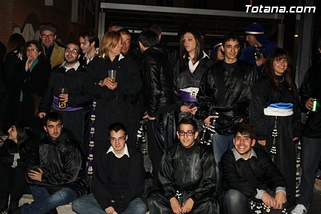 Traslado de los tronos a sus sedes. Viernes Santo 2012 - 14