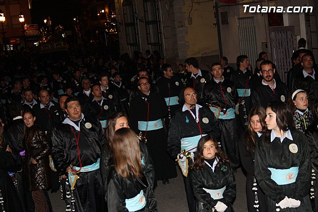 Traslado de los tronos a sus sedes. Viernes Santo 2012 - 40