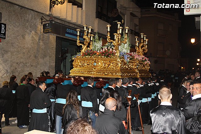 Traslado de los tronos a sus sedes. Viernes Santo 2012 - 44