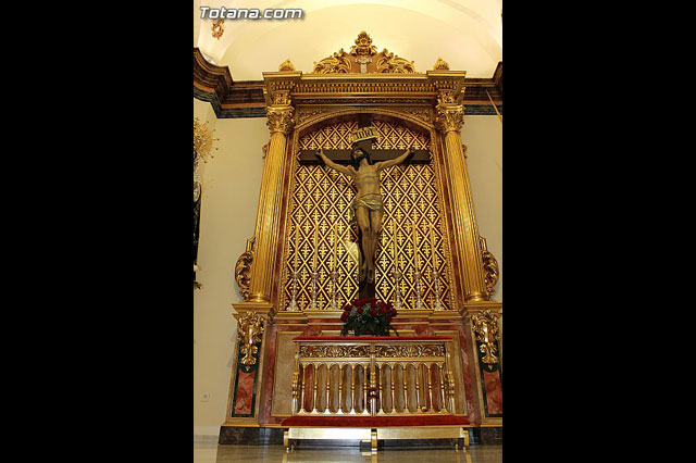 BENDICIN DEL NUEVO RETABLO para la imagen del Stmo. Cristo de la Agona - 9