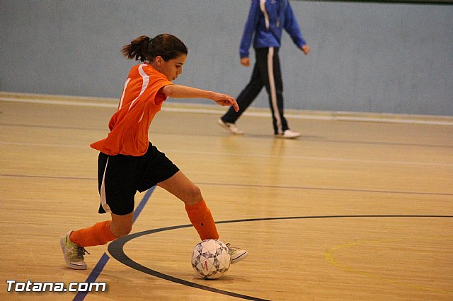 Partido amistoso. Ftbol Sala Capuchinos Infantil A - Roldn Infantil Femenino (4-3) - 37