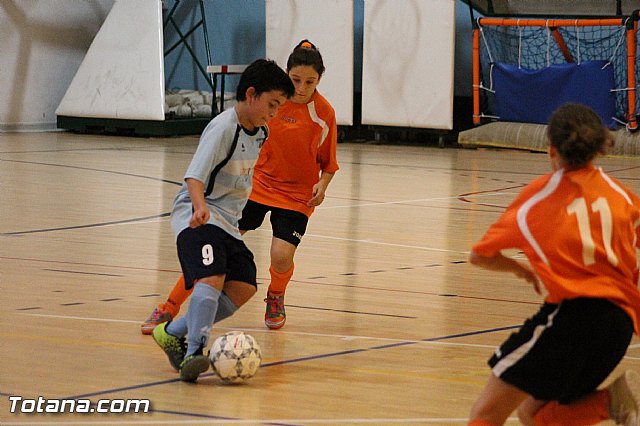 Partido amistoso. Ftbol Sala Capuchinos Infantil A - Roldn Infantil Femenino (4-3) - 39