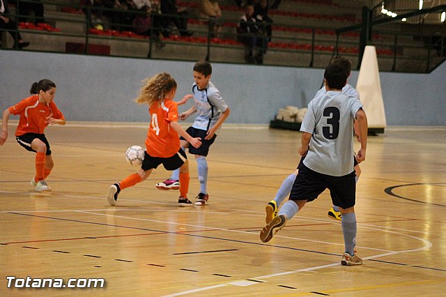 Partido amistoso. Ftbol Sala Capuchinos Infantil A - Roldn Infantil Femenino (4-3) - 43