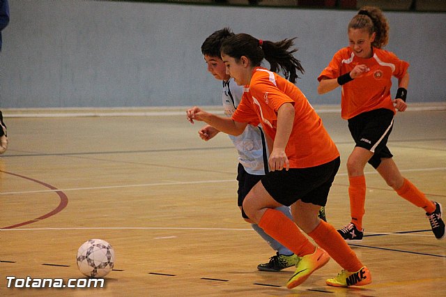 Partido amistoso. Ftbol Sala Capuchinos Infantil A - Roldn Infantil Femenino (4-3) - 47