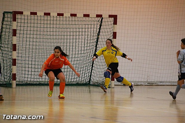 Partido amistoso. Ftbol Sala Capuchinos Infantil A - Roldn Infantil Femenino (4-3) - 57