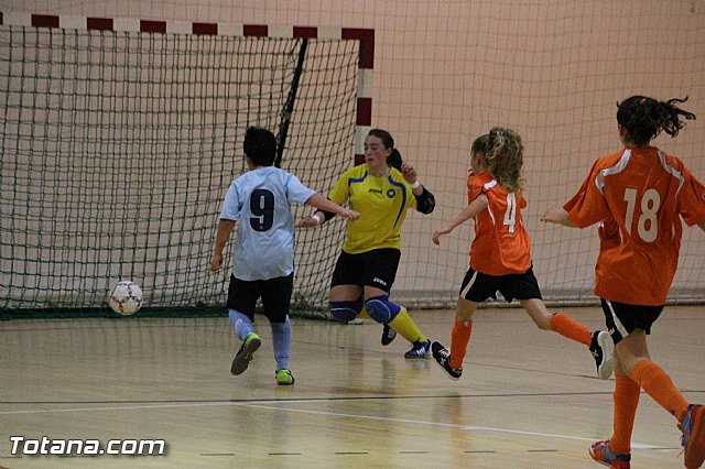 Partido amistoso. Ftbol Sala Capuchinos Infantil A - Roldn Infantil Femenino (4-3) - 68