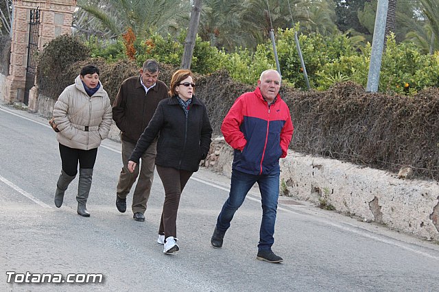 Romera Santa Eulalia. 7 enero 2015. Totana -> El Rulo - 136